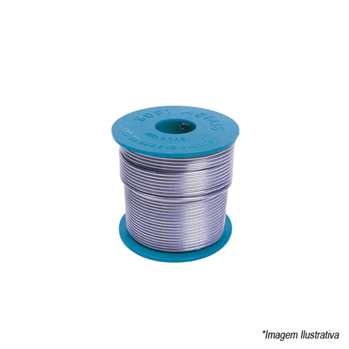 Solda 60x40 500g Fio 1mm SR60.Q10 Soft Metais