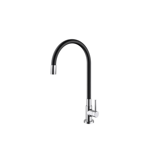 Torneira Para Cozinha De Mesa Docol Spice Preto - Docol