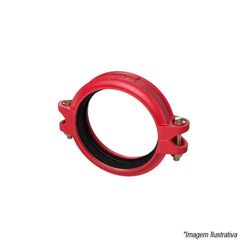 Acoplamento Angular Tupy Grooved 2.1/2´ UL/FM 136301102 Tupy Acoplamento Angular Tupy Grooved 2.1/2´ UL/FM 136301102 Tupy