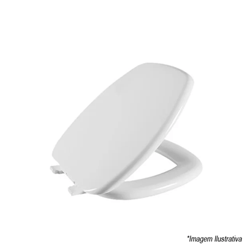Assento Sanitário Almofadado Branco Stylus - Astra