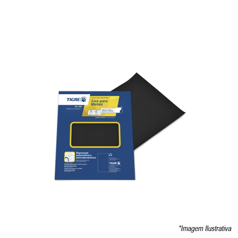 Lixa D'Água 100 FPP 60600100 Tigre Lixa D'Água 100 FPP 60600100 Tigre