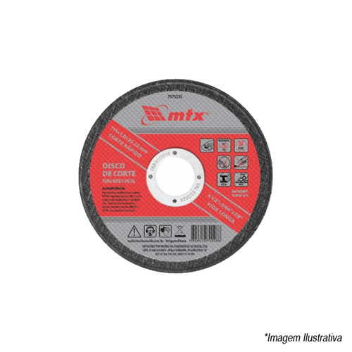 Disco de Corte Fino 4 1/2 DICFX000412 MTX