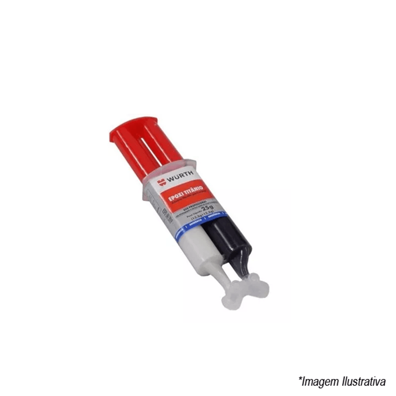Adesivo Epóxi Titânio 25g 0893480131 Wurth Adesivo Epóxi Titânio 25g 0893480131 Wurth