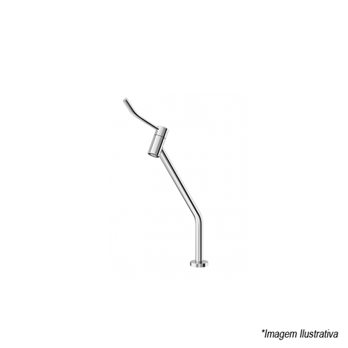 Torneira para Banheiro Bica Alta com Alavanca de Fechamento Benefit  Cromada - Docol