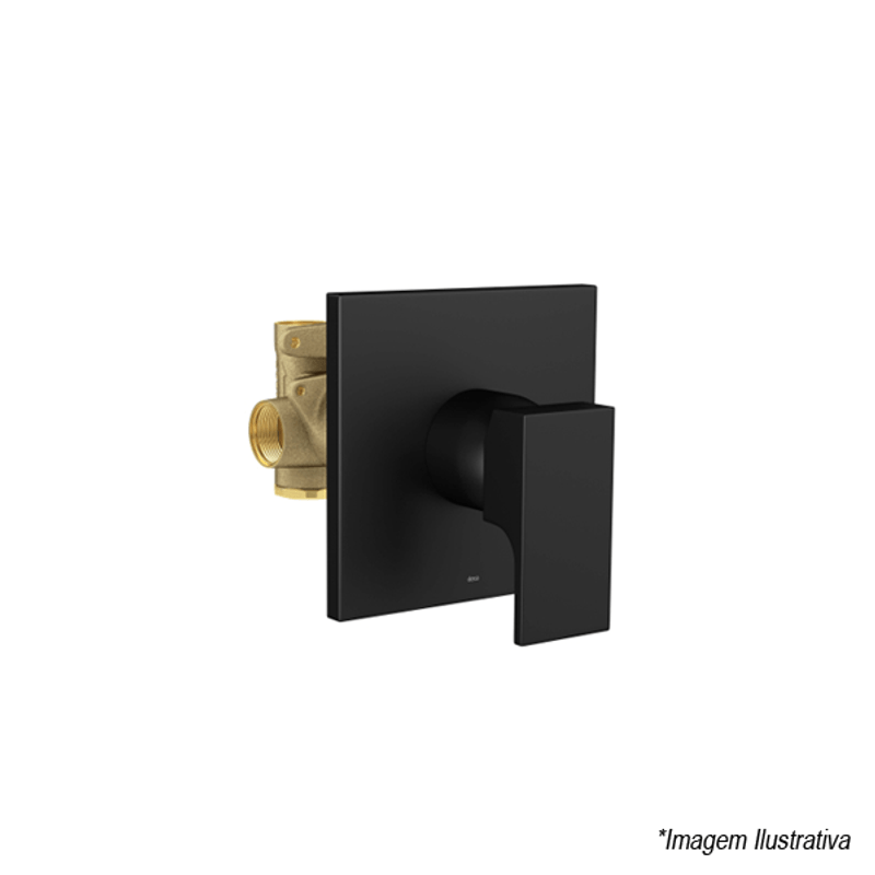 Misturador Monocomando de Chuveiro Black Matte Unic - Deca Misturador Monocomando de Chuveiro Black Matte Unic - Deca