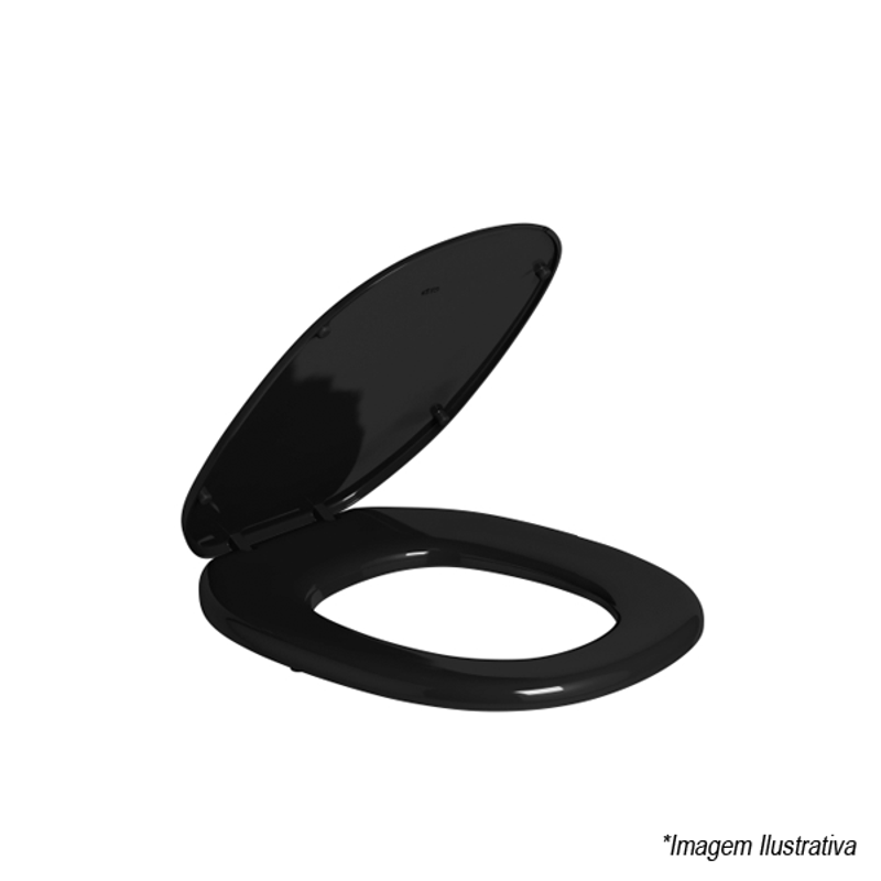 Assento Sanitário Ébano Aspen AP.75.95 - Deca Assento Sanitário Ébano Aspen AP.75.95 - Deca