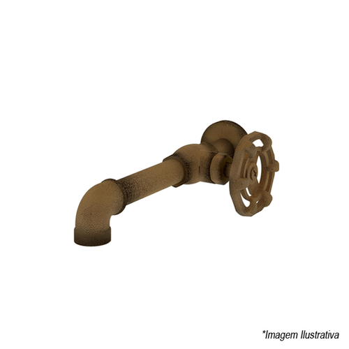 Torneira Estilo Industrial de Parede Living - Fani