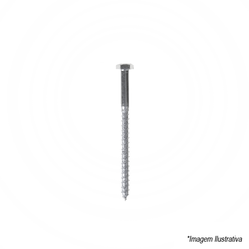 Parafuso Sextavado Para Bucha 8mm 3/16x60 PSSOB031660 Parafuso Sextavado Para Bucha 8mm 3/16x60 PSSOB031660