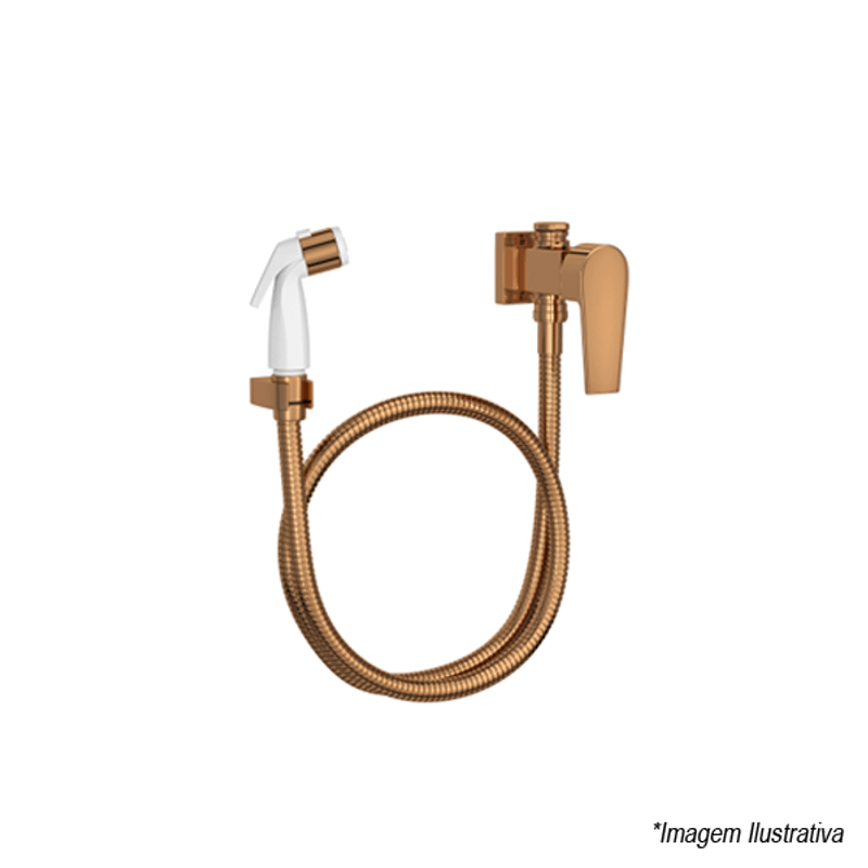 Ducha Higiênica Level Red Gold 1984.GL26.ACT.RD - Deca Ducha Higiênica Level Red Gold 1984.GL26.ACT.RD - Deca