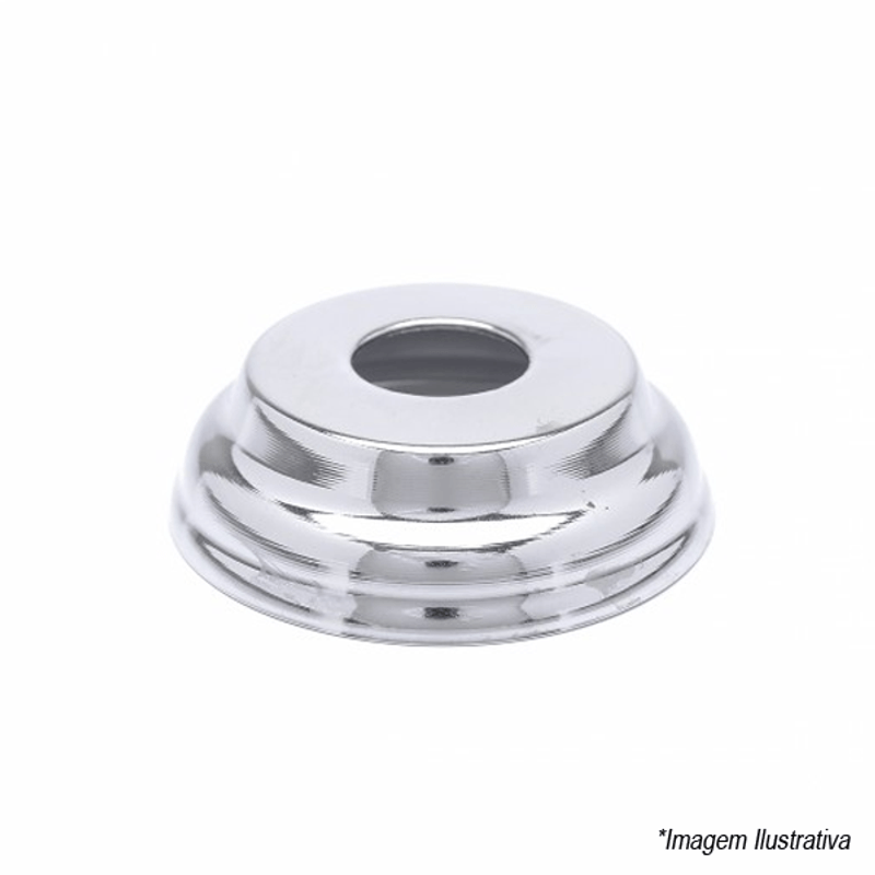 Canopla Funda 3/4´ Cromada - Wkit Canopla Funda 3/4´ Cromada - Wkit