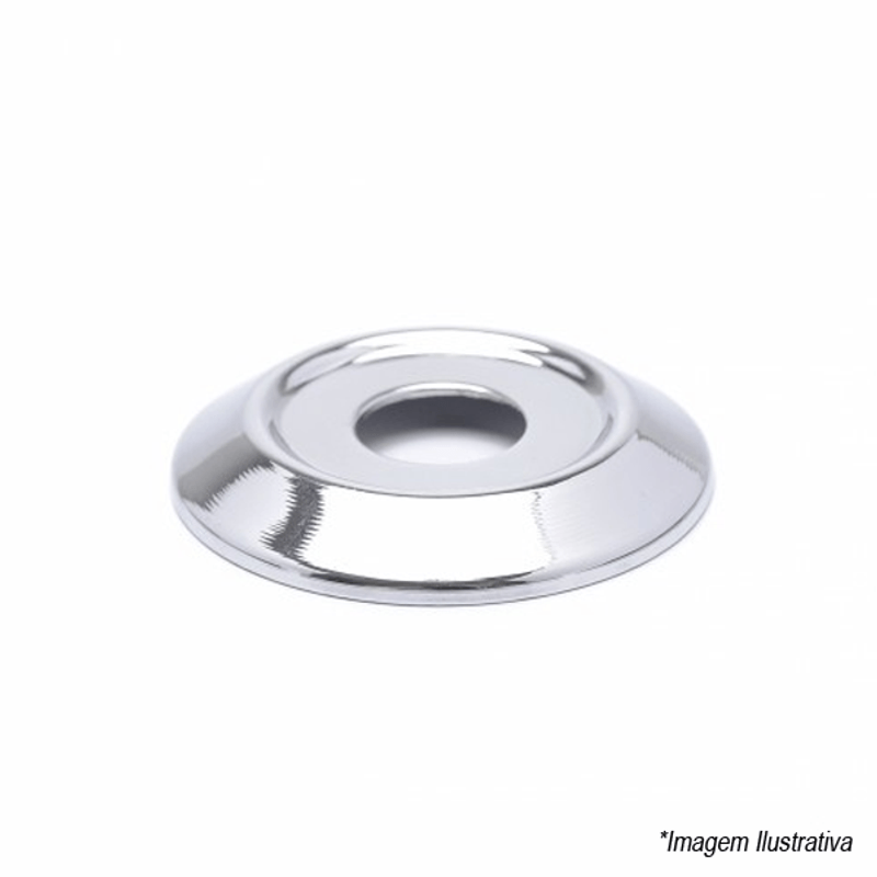 Canopla Rasa 3/4´ Cromada - Wkit Canopla Rasa 3/4´ Cromada - Wkit