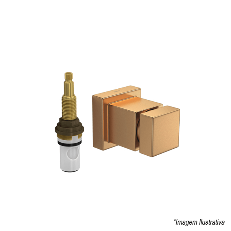 Acabamento para Registro de Pressão Cubo | 3/4 Acabamento para Registro de Pressão Cubo | 3/4