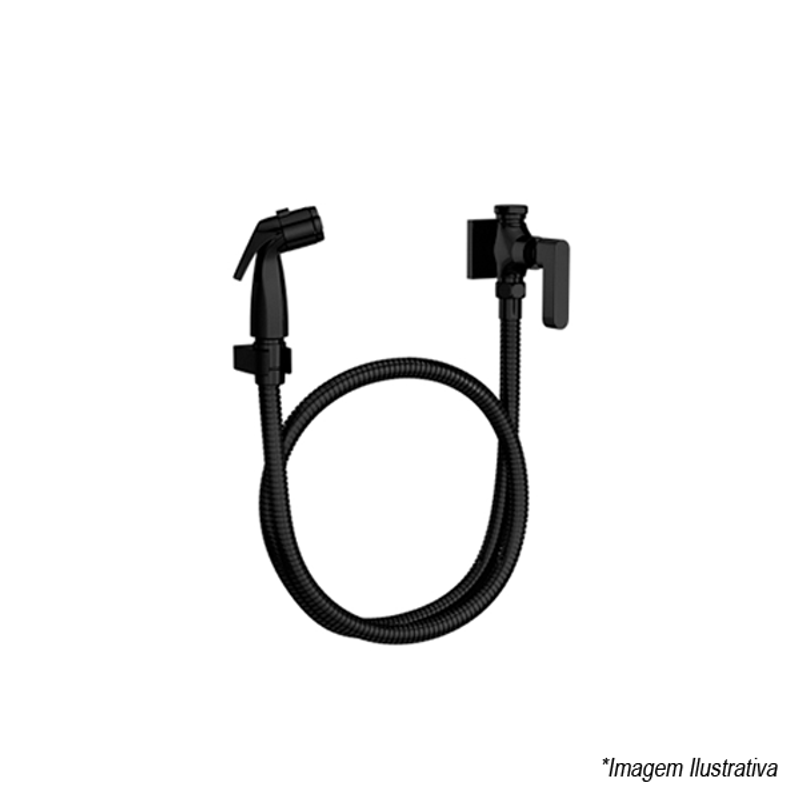 Ducha Higiênica Soul Black Noir 1984.BL38.ACT.NO - Deca Ducha Higiênica Soul Black Noir 1984.BL38.ACT.NO - Deca