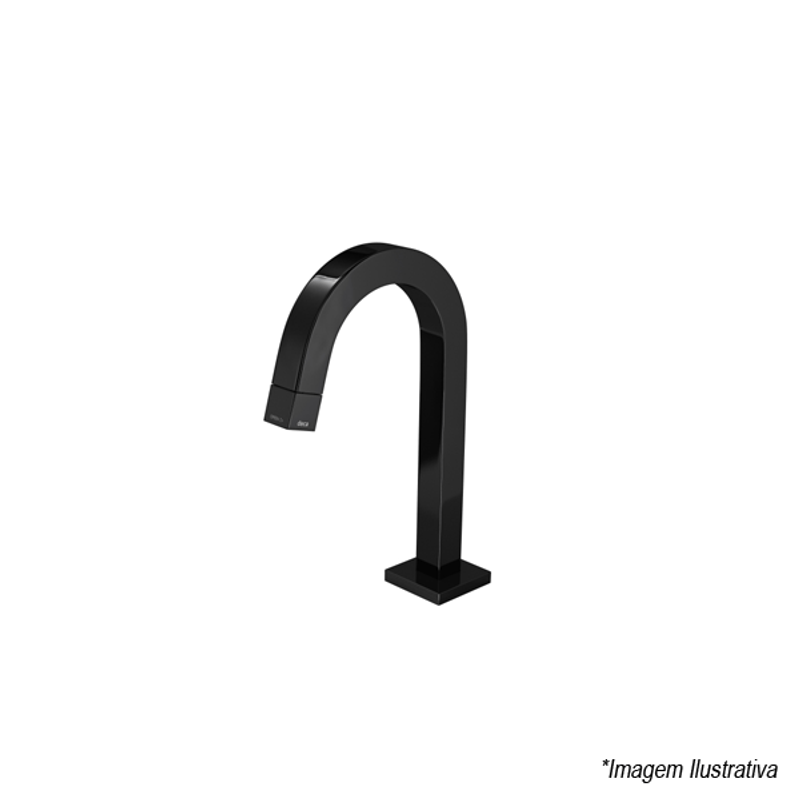 Torneira para Banheiro de Bancada Bica Baixa Black Noir ( Preto Brilhante ) TUBE 1197.BL.TUB.NO - Deca Torneira para Banheiro de Bancada Bica Baixa Black Noir ( Preto Brilhante ) TUBE 1197.BL.TUB.NO - Deca