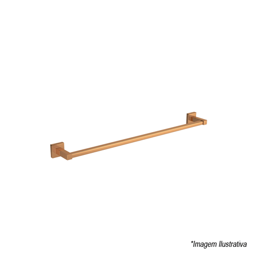 Porta-Toalhas Quadratta Red Gold 2040.GL83.RD - Deca