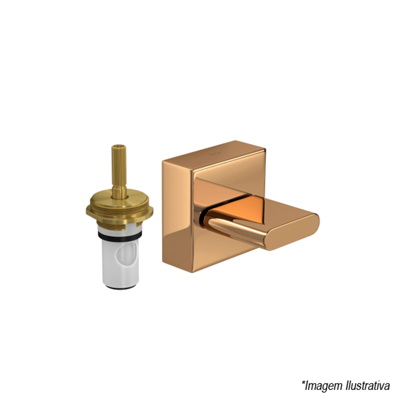 Acabamento para Registro de Pressão Polo  3/4´  Red Gold - Deca Acabamento para Registro de Pressão Polo  3/4´  Red Gold - Deca