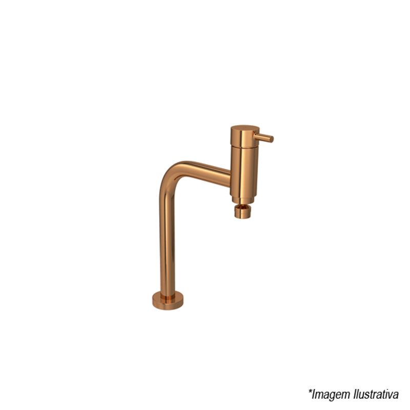 Torneira Monocomando para Cozinha de Bancada Red Gold Link 2256.GL.LNK.RD - Deca Torneira Monocomando para Cozinha de Bancada Red Gold Link 2256.GL.LNK.RD - Deca