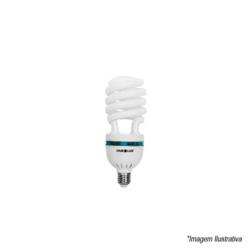 Lâmpada Eletrônica Espiral 45W 220V 6400K 04261 Ourolux