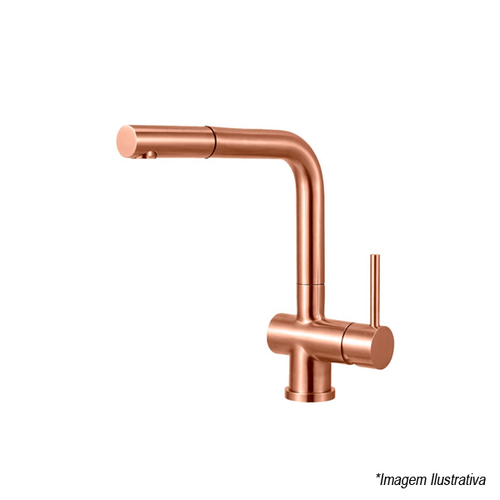 Monocomando Primaccore Rose Gold - Debacco