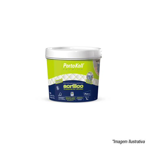 Rejunte Acrílico Premium Conhaque 1KG 96505 Portokoll