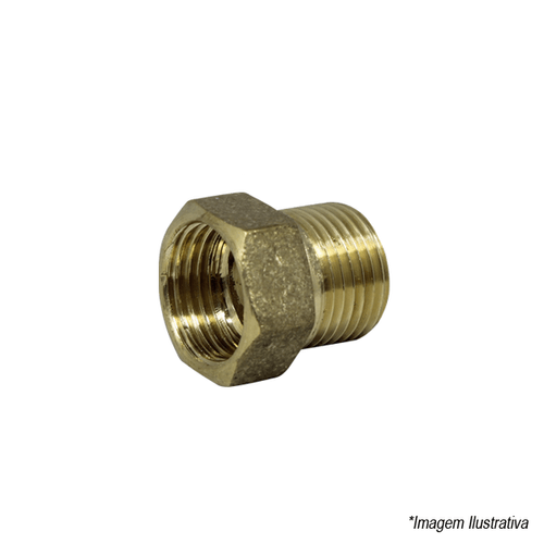 Prolongador de Metal 3/4 26mm Curto Amarelo Metais Rei