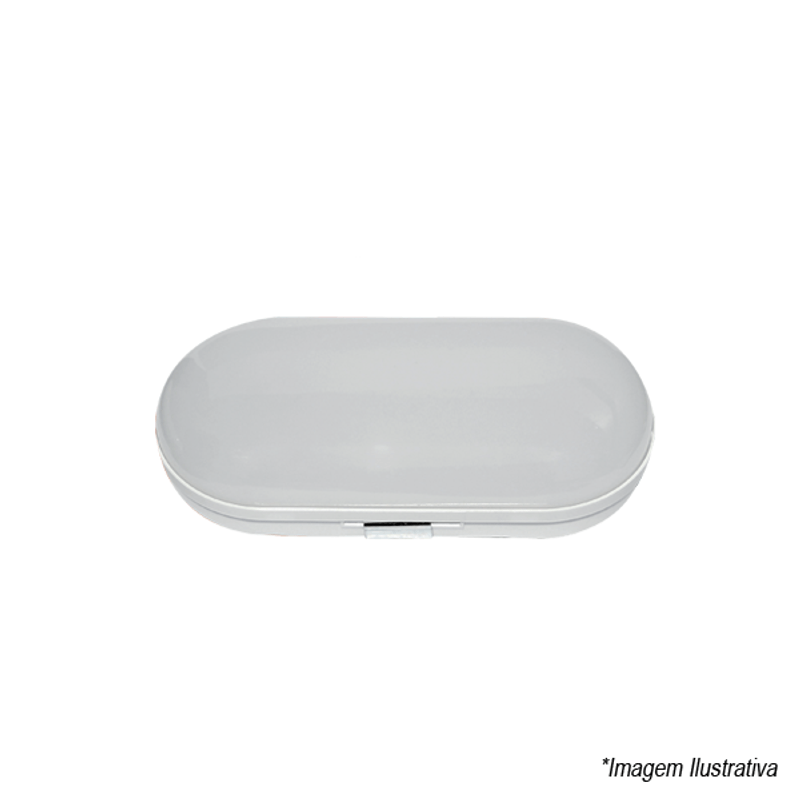 Luminária Tartaruga Led 8W 6500K 640LM 05800 Ourolux Luminária Tartaruga Led 8W 6500K 640LM 05800 Ourolux