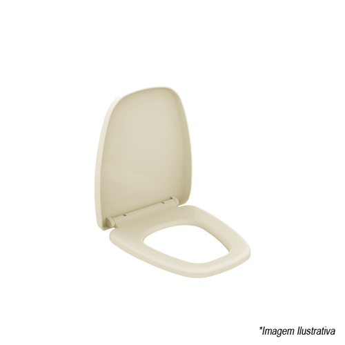 Assento Sanitário Soft Close Bege Monte Carlo - Tigre