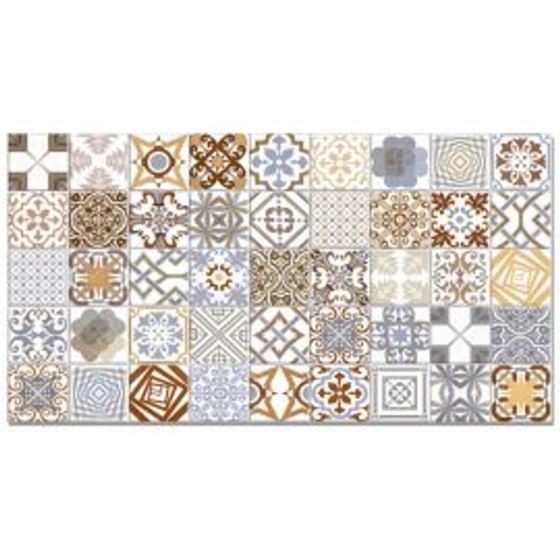 Revestimento Brilhante Patchwork Moderno 33 X 60 Revestimento Brilhante Patchwork Moderno 33 X 60