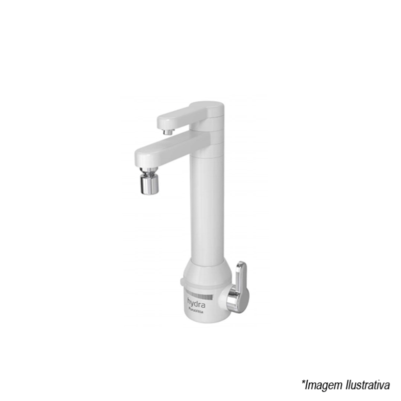 Torneira Elétrica Pura Vitta com Purificador 220v Branca - Hydra Torneira Elétrica Pura Vitta com Purificador 220v Branca - Hydra
