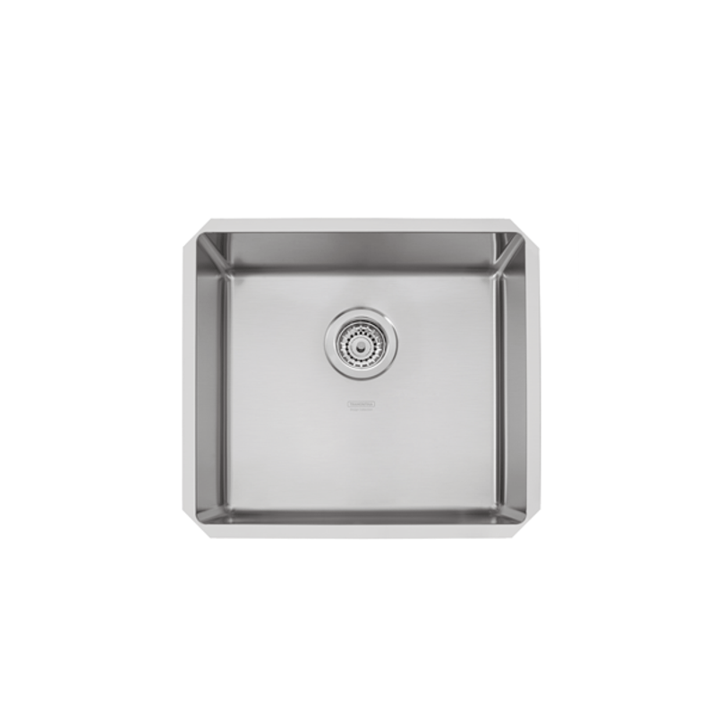 Cuba Quadrum Inox - 45x40 com Válvula 4´1/2 - Tramontina Cuba Quadrum Inox - 45x40 com Válvula 4´1/2 - Tramontina
