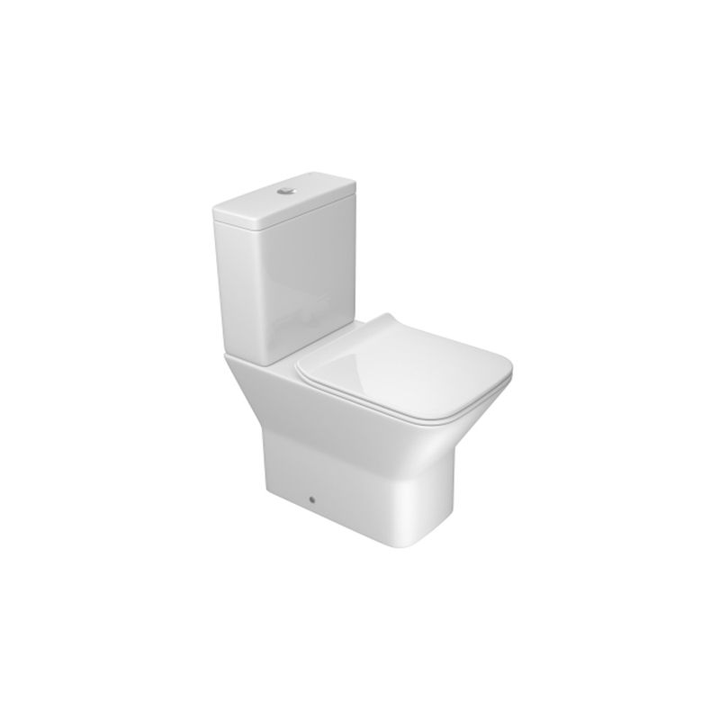Kit Vaso Sanitário Caixa Acoplada Deca Living com Assento e Acessórios Branco Kit Vaso Sanitário Caixa Acoplada Deca Living com Assento e Acessórios Branco