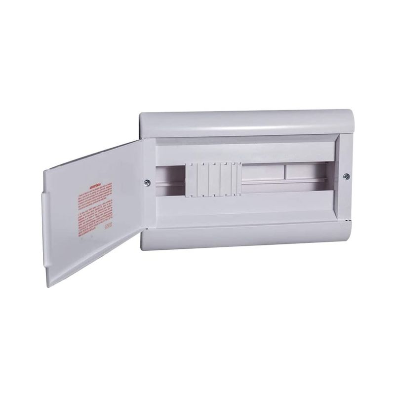 Quadro Distribuição de Embutir Ouro Box 16 Disjuntores Porta Opaca - Steck Quadro Distribuição de Embutir Ouro Box 16 Disjuntores Porta Opaca - Steck