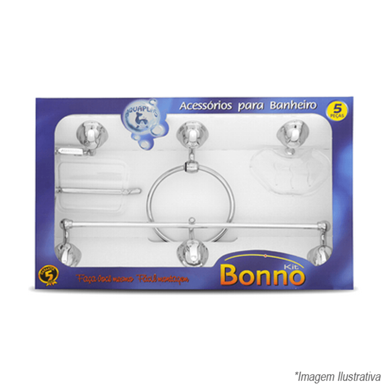 Kit Bonno 5 Peças - Aquaplas