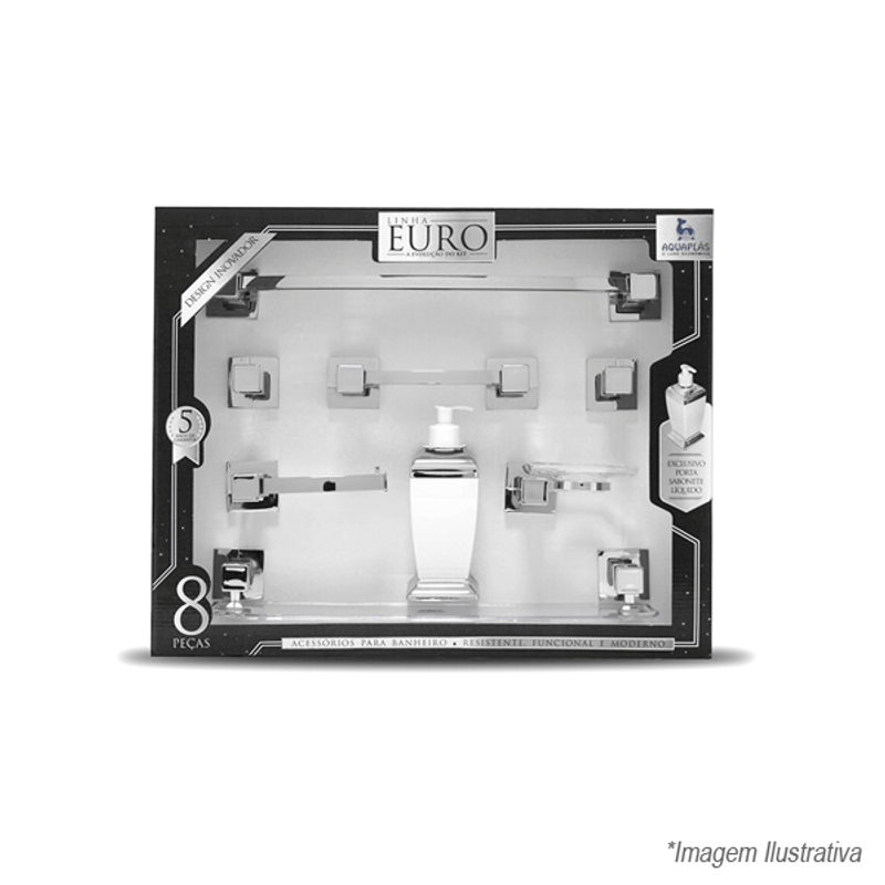Kit Euro 5 Peças - Aquaplas Kit Euro 5 Peças - Aquaplas
