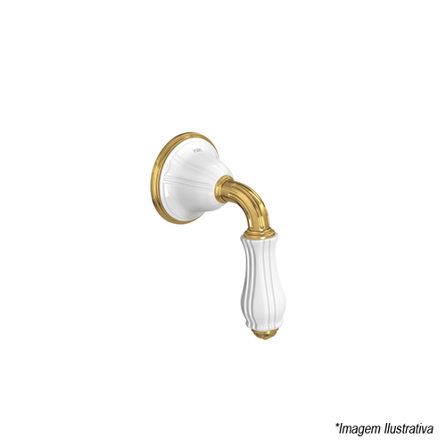 Acabamento para Registro de Gaveta Windsor  Gold - Deca