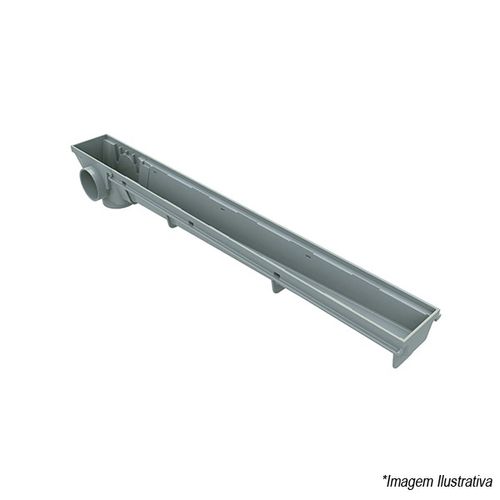 Ralo Linear 50cm  Cinza - Tigre