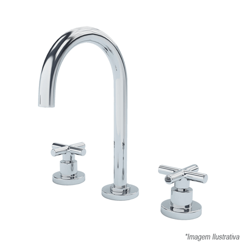 Misturador Para Lavatorio De Mesa Com Bica Alta - Fani