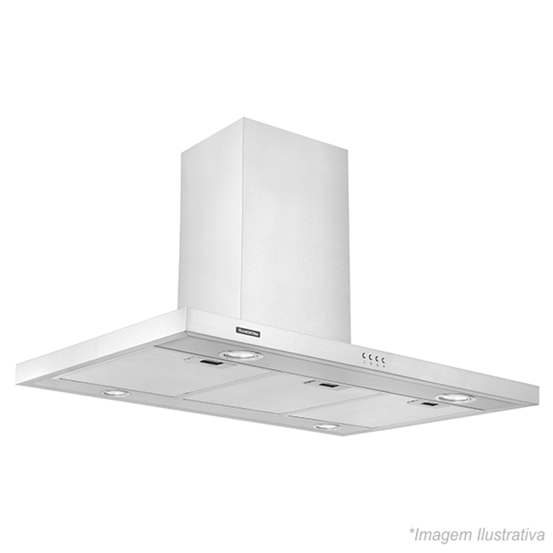 Coifa de Ilha Dritta Isla Aço Inox - Tramontina Coifa de Ilha Dritta Isla Aço Inox - Tramontina