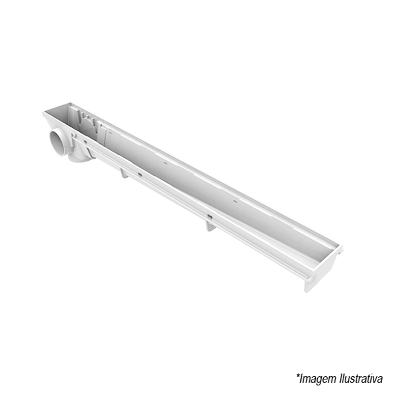 Corpo Ralo Linear 50cm  Branco - Tigre Corpo Ralo Linear 50cm  Branco - Tigre