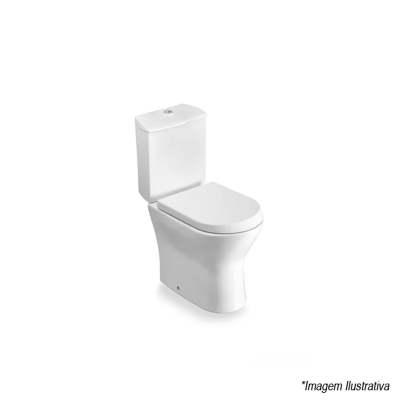 Conjunto com Bacia mais Caixa Acoplada Nexo Ecoflush Branco B342437000 + B341437000 Roca Conjunto com Bacia mais Caixa Acoplada Nexo Ecoflush Branco B342437000 + B341437000 Roca