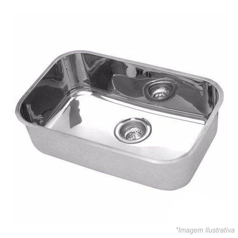 Cuba Inox de Embutir - 47x32x18 3´1/2 -Franke Cuba Inox de Embutir - 47x32x18 3´1/2 -Franke