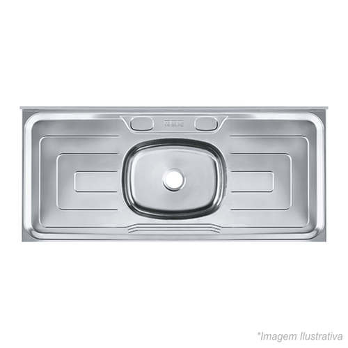 Pia Inox - 1,80x,59 - Franke