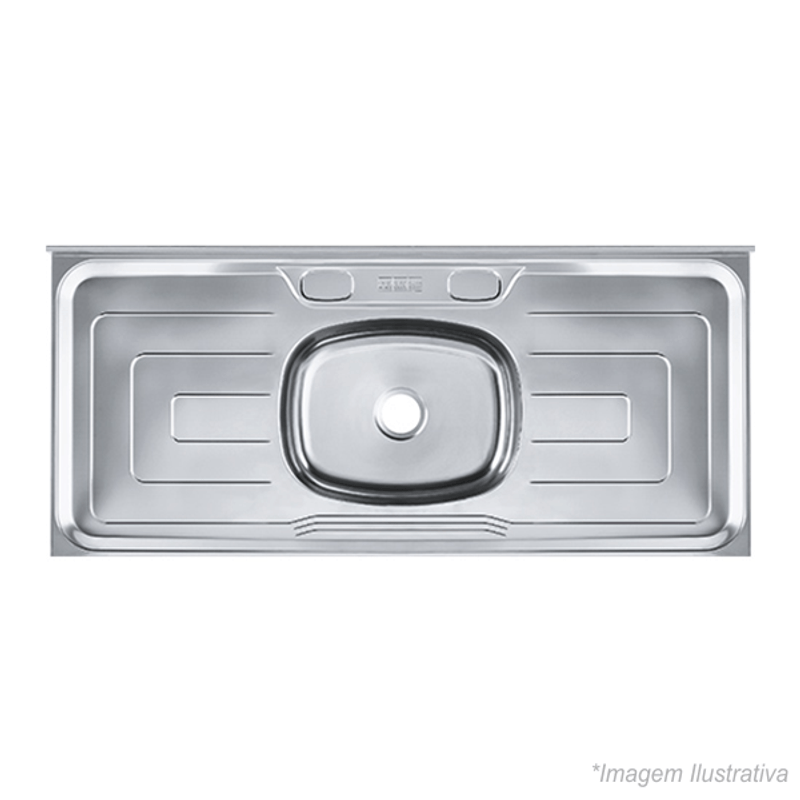 Pia Inox - 1,80x,59 - Franke