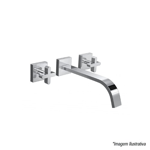 Misturador Para Lavatório De Parede Polo 1878.C32 - Deca