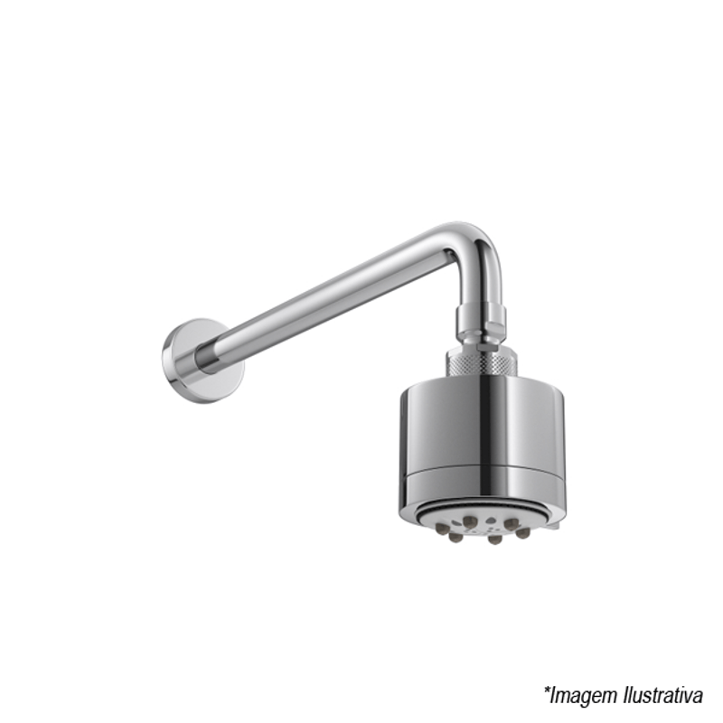 Chuveiro Com Tudo Cromado Balance 1963.C.CT - Deca Chuveiro Com Tudo Cromado Balance 1963.C.CT - Deca