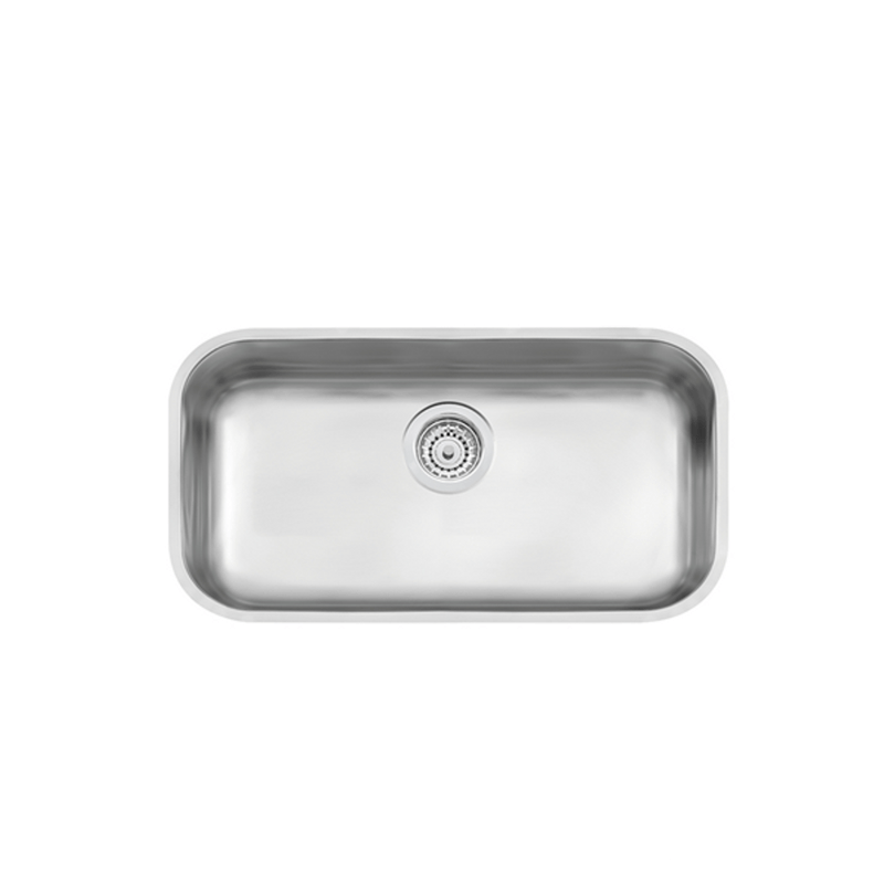 Cuba Inox de Embutir Acetinada com Válvula 56x34cm |Tramontina