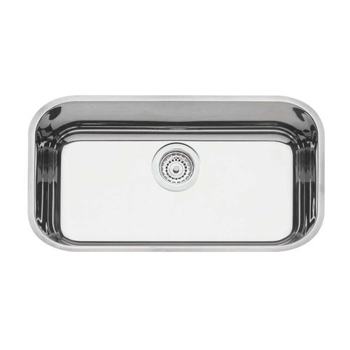 Cuba Inox de Embutir Lavinia Alto Brilho 56x34cm com Válvula - Tramontina