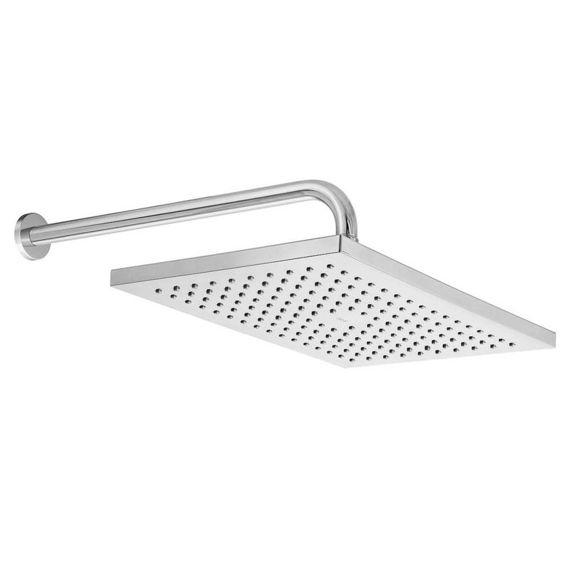 Chuveiro Quadrada Rainsense com Tubo para parede 360x240mm Roca Chuveiro Quadrada Rainsense com Tubo para parede 360x240mm Roca