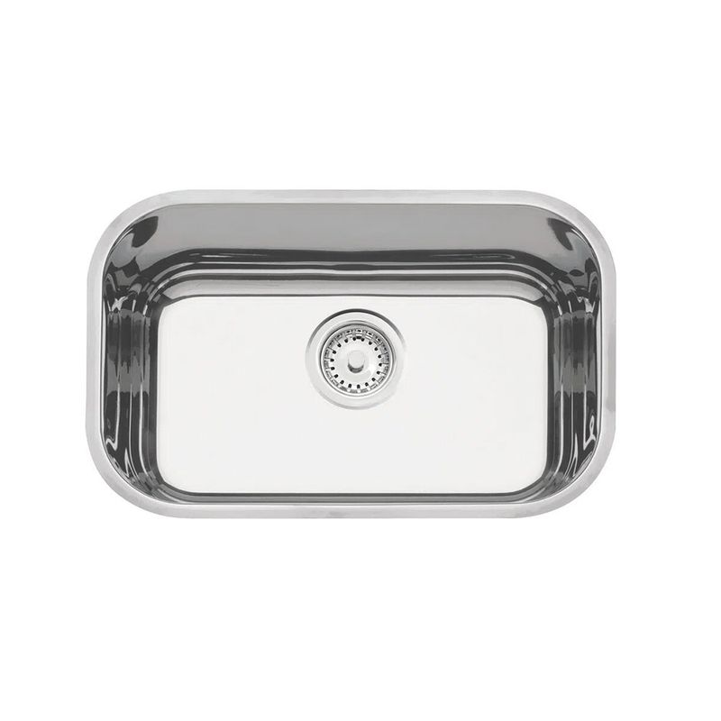 Cuba Inox de Embutir Perfecta com Válvula 47x30cm Tramontina Cuba Inox de Embutir Perfecta com Válvula 47x30cm Tramontina