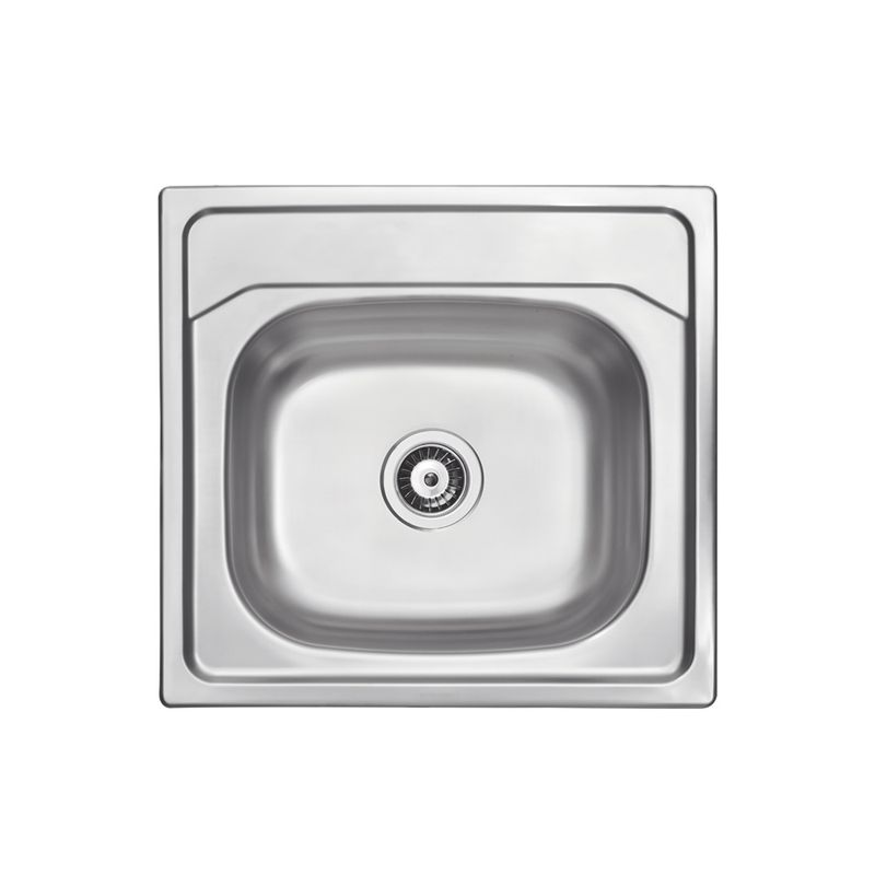 Cuba California Inox Polido de Sobrepor - 53x50x16 4´1/2 - Tramontina Cuba California Inox Polido de Sobrepor - 53x50x16 4´1/2 - Tramontina